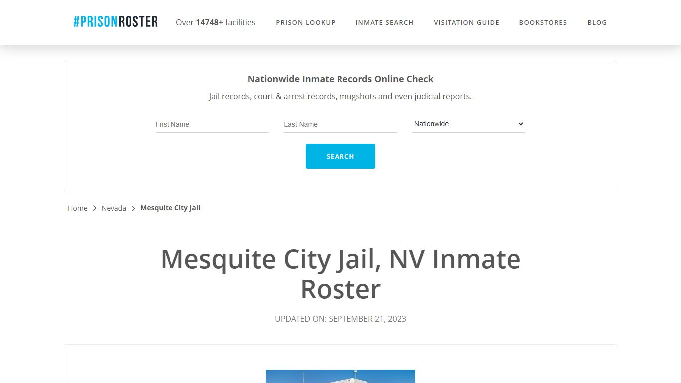 Mesquite City Jail, NV Inmate Roster - Prisonroster